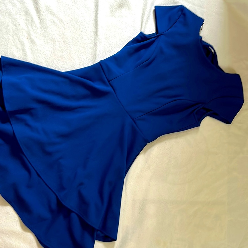 NWOT Rich Blue Women’s Mini Dress, Size 3/4